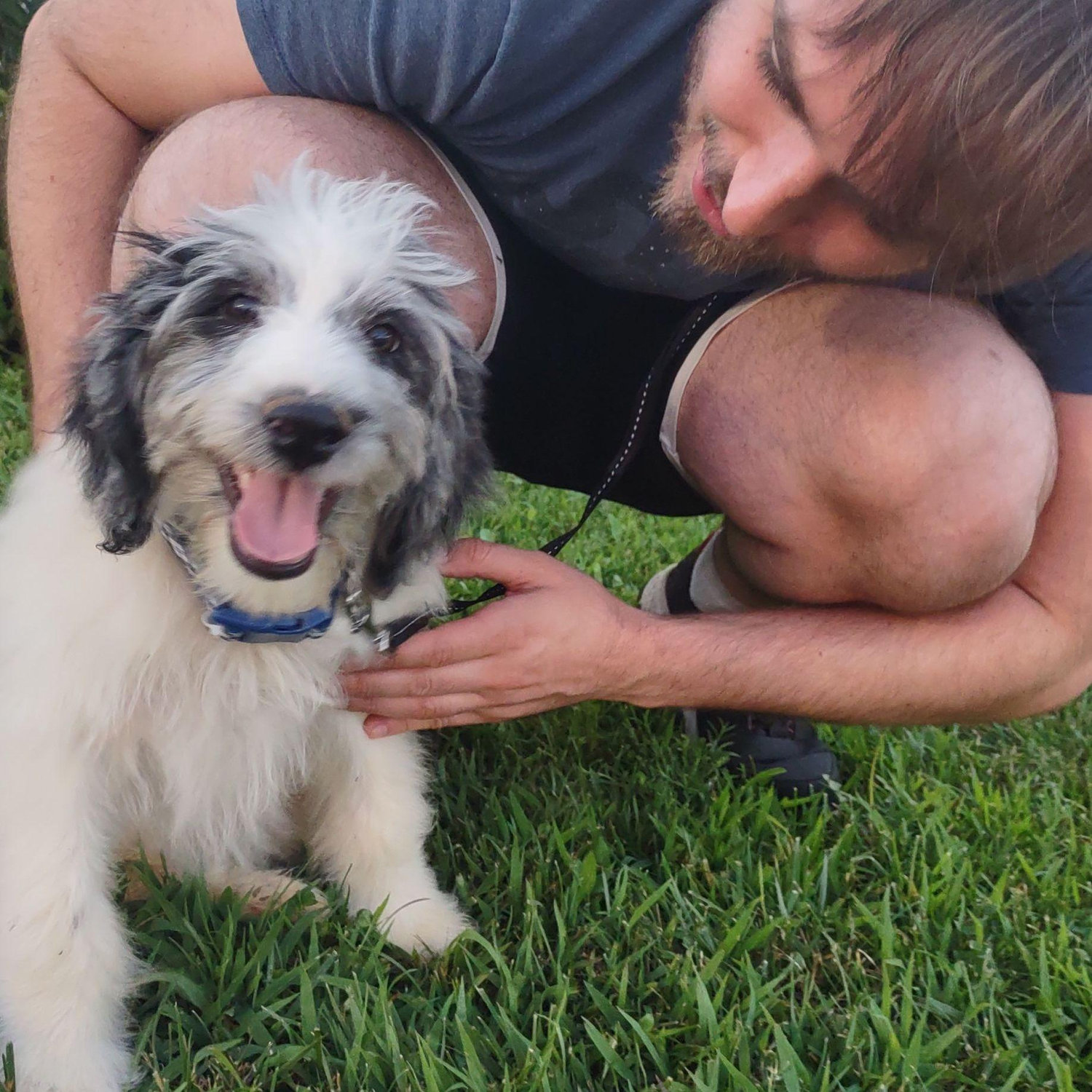 When we adopted our fur baby, Atlas