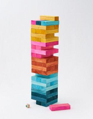 Giant Toppling Tower Game