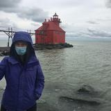 Canal Pierhead Front Lighthouse