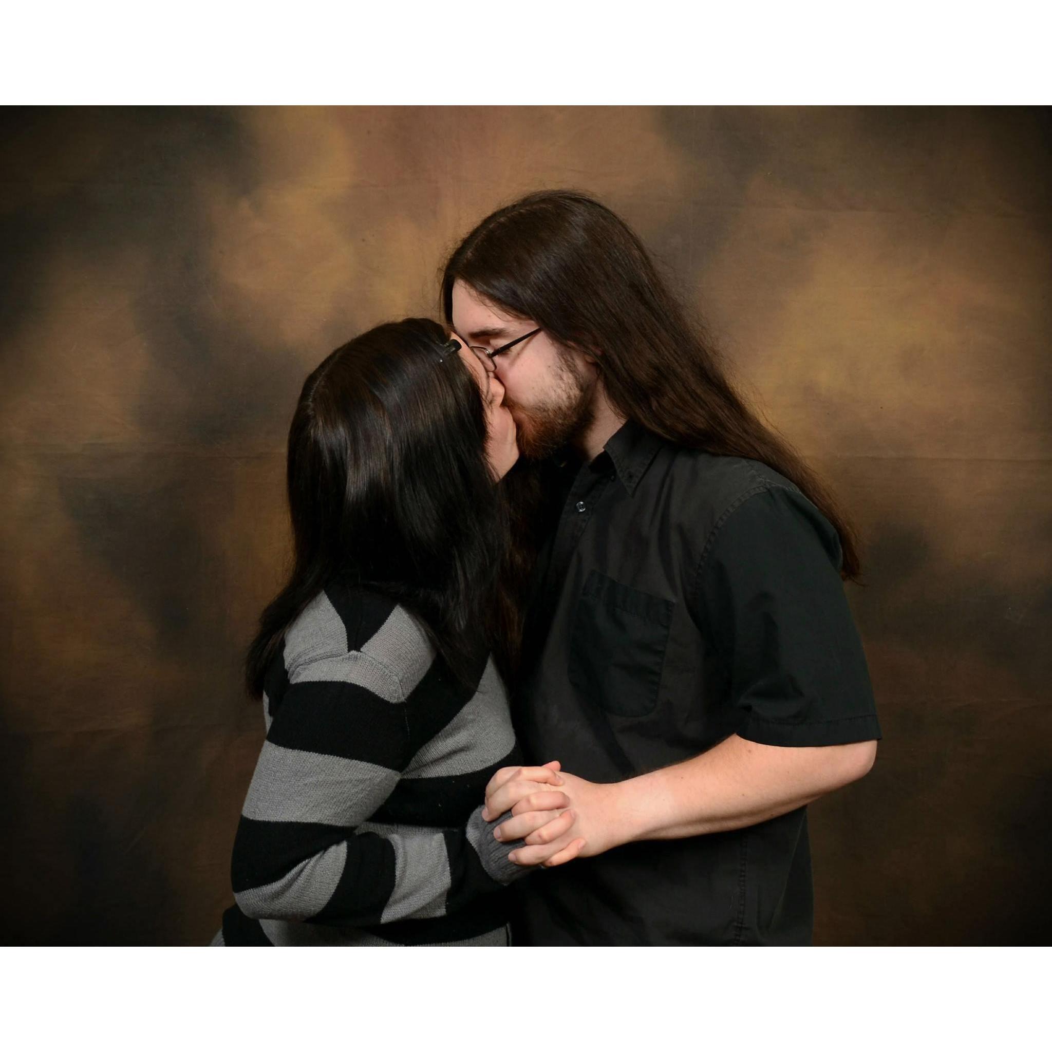 One of our first professional photos together. š¤