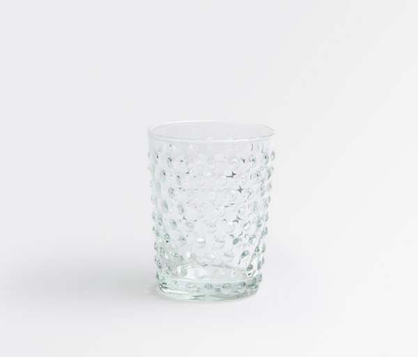 Hive | Hand Blown Clear Juice Glass