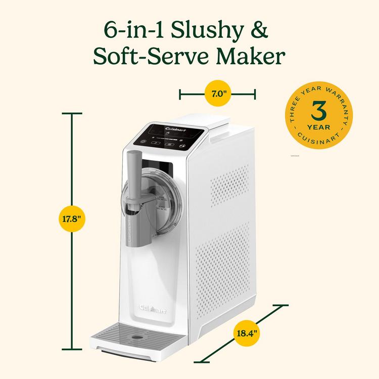 Cuisinart, 6-in-1 Slushy & Soft-Serve Maker | Zola