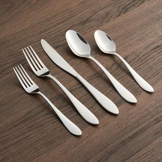 Delia 20-Piece Flatware Set, Service for 4