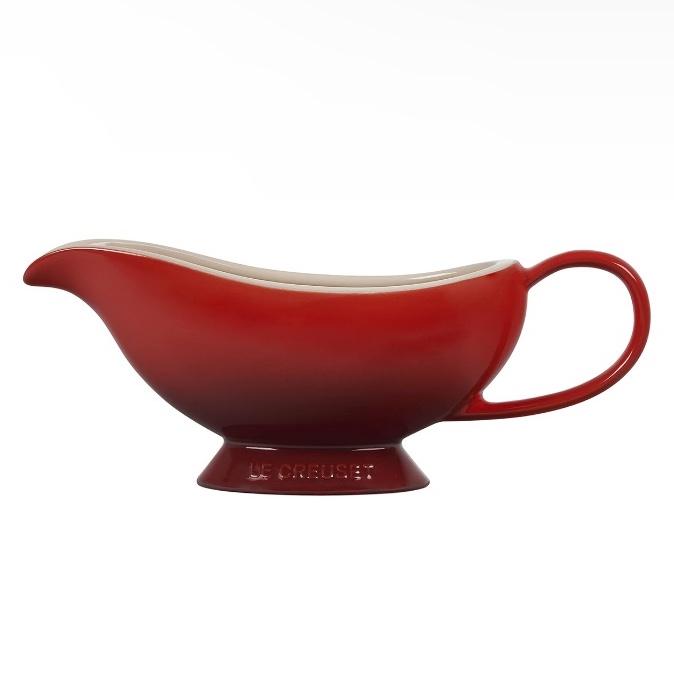 Le Creuset Gravy Boat, 16 oz, Cerise