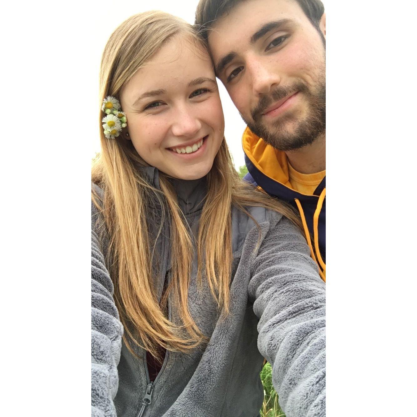 The first pic of the two of us together