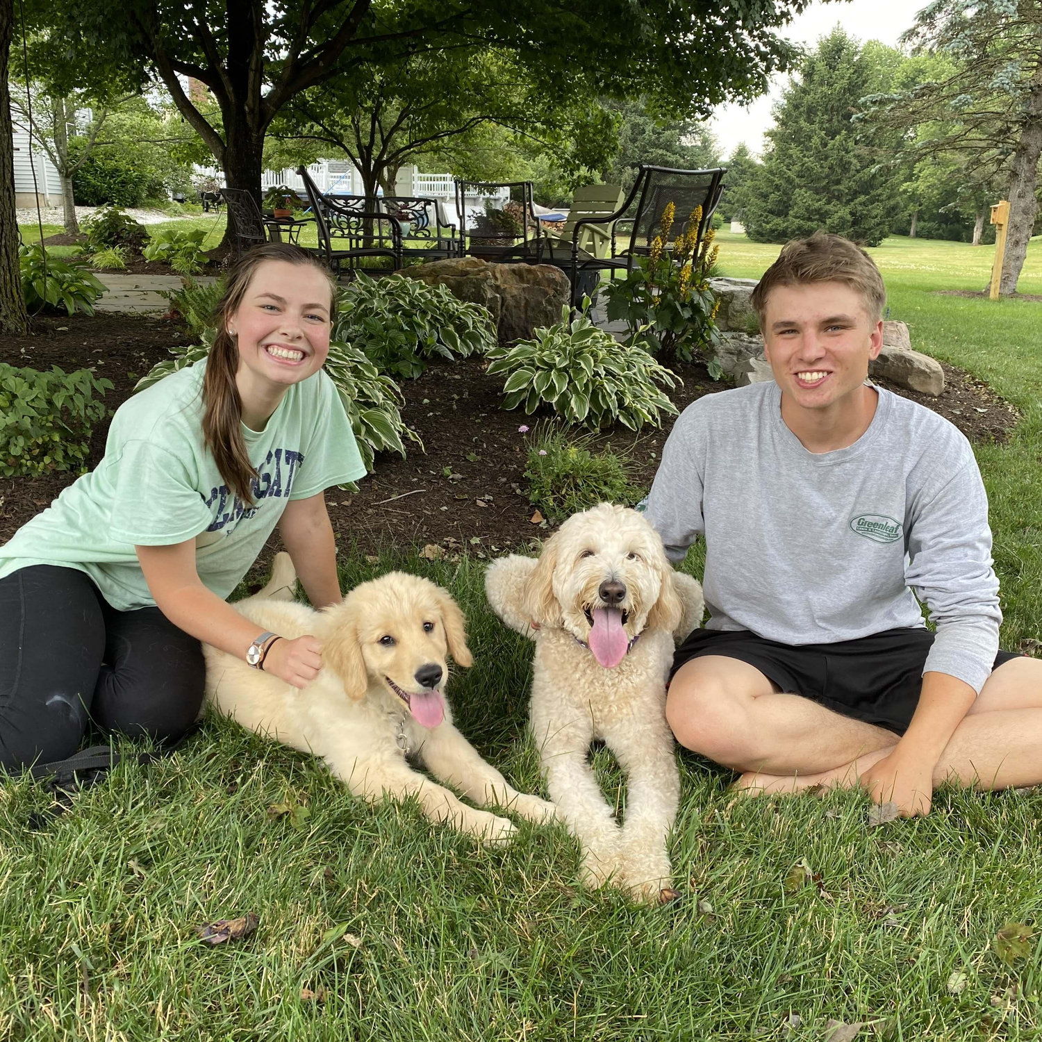 Oakley and Jasmine playdate 2020!