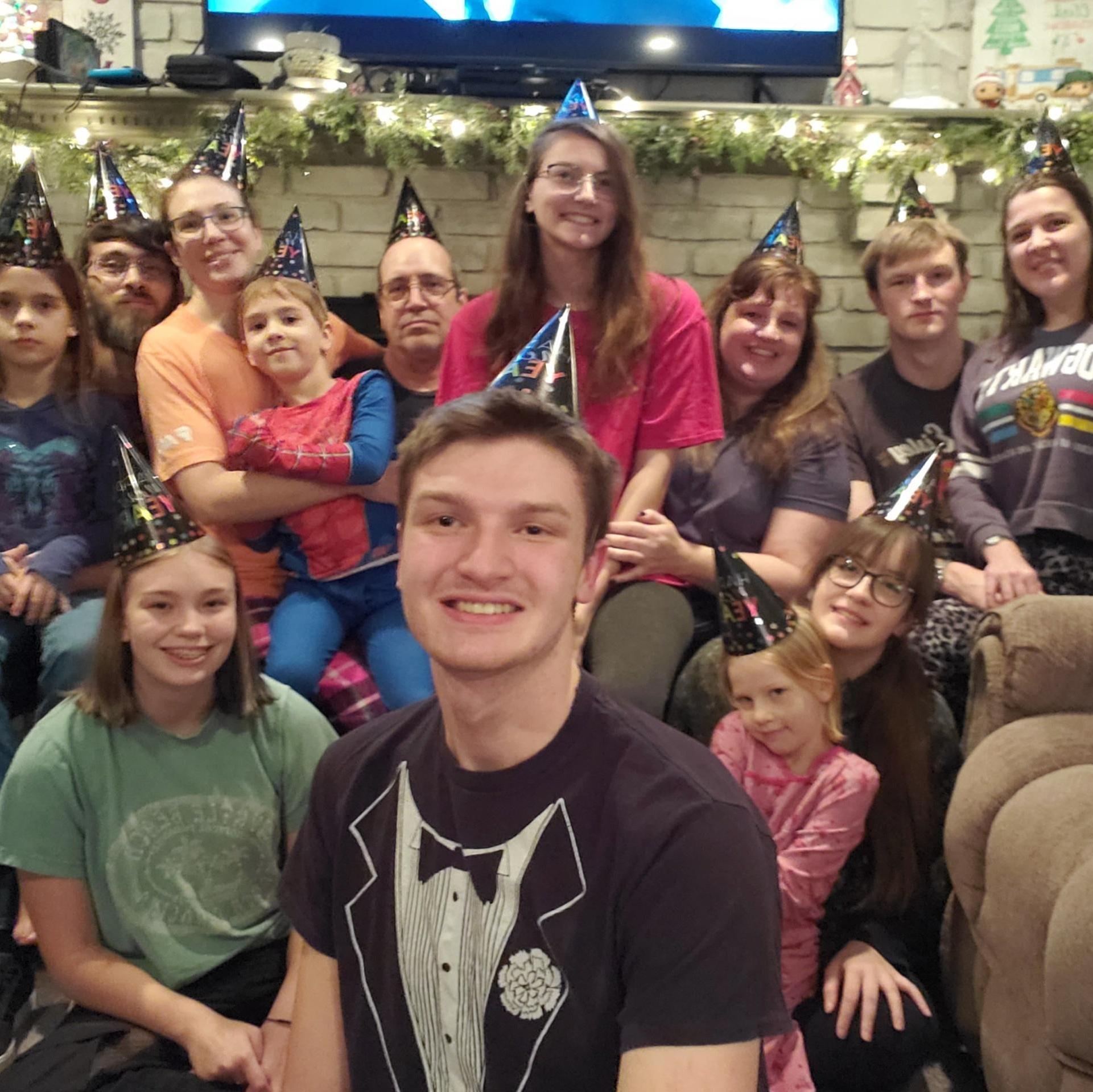 New Years Eve with the Zimmerman side