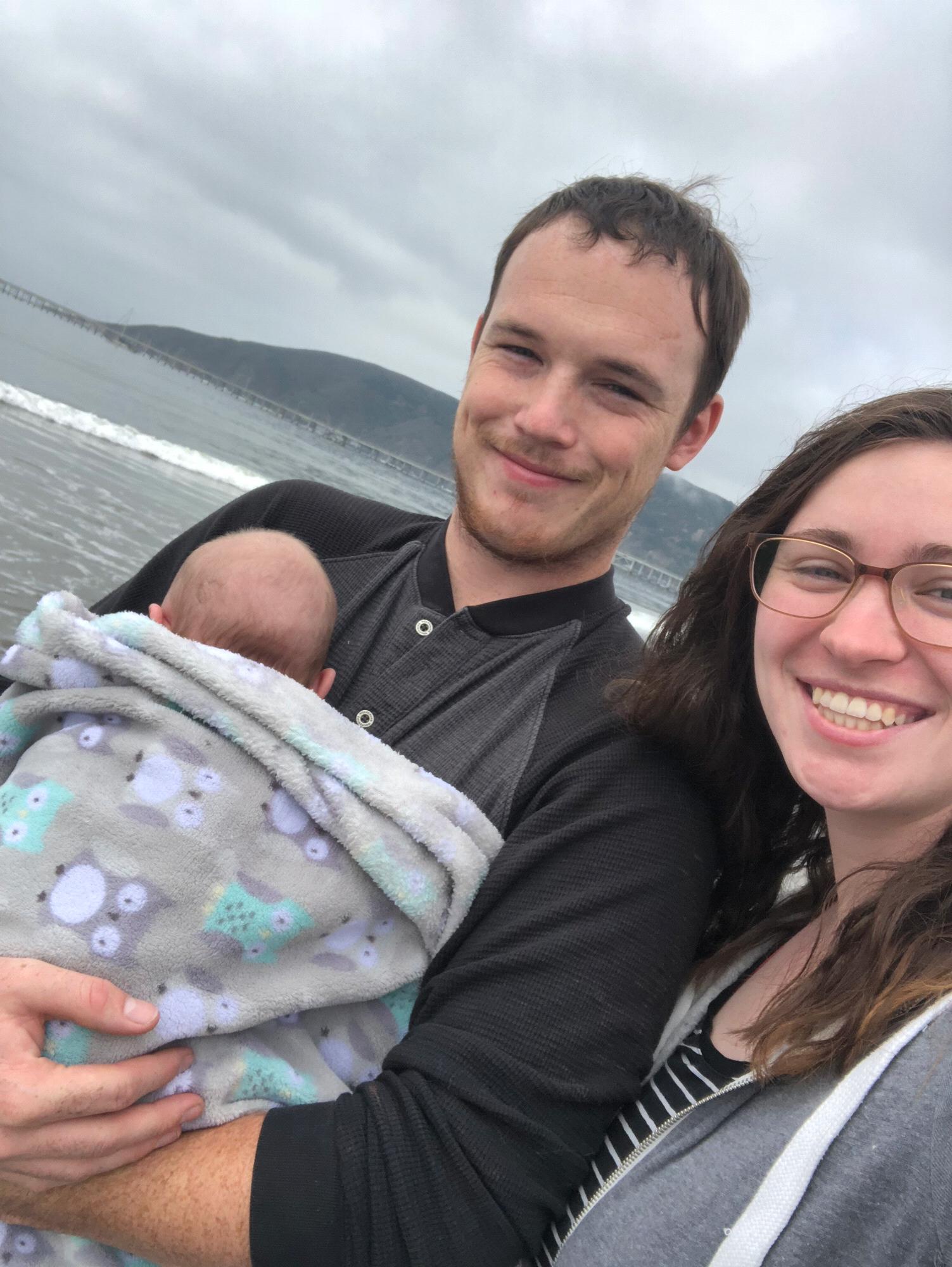 Our first family vacation that we could include Nathan in! We went to Pismo, CA.
