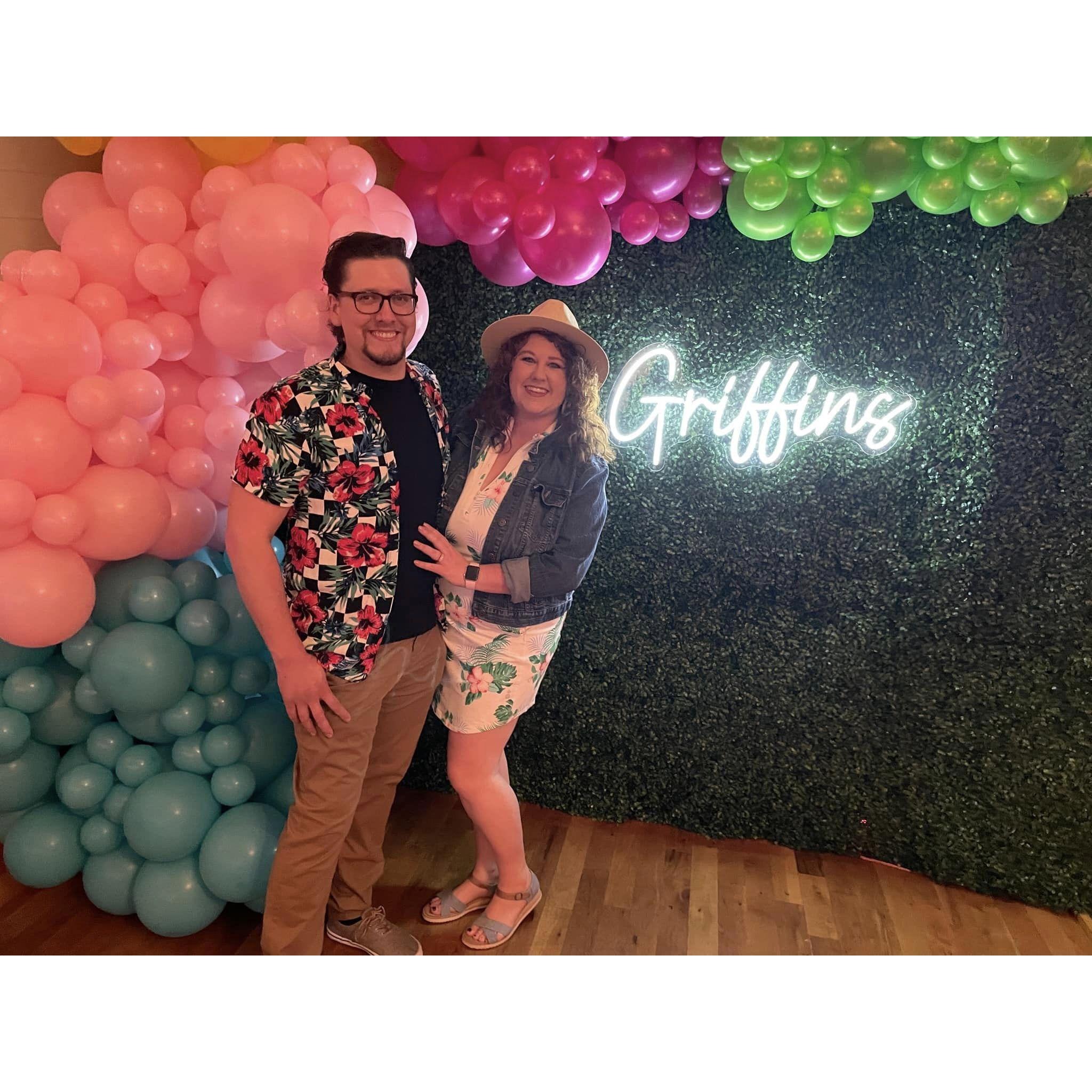 Erin loves being a teacher. 2023 Gala Event. Go Griffins!