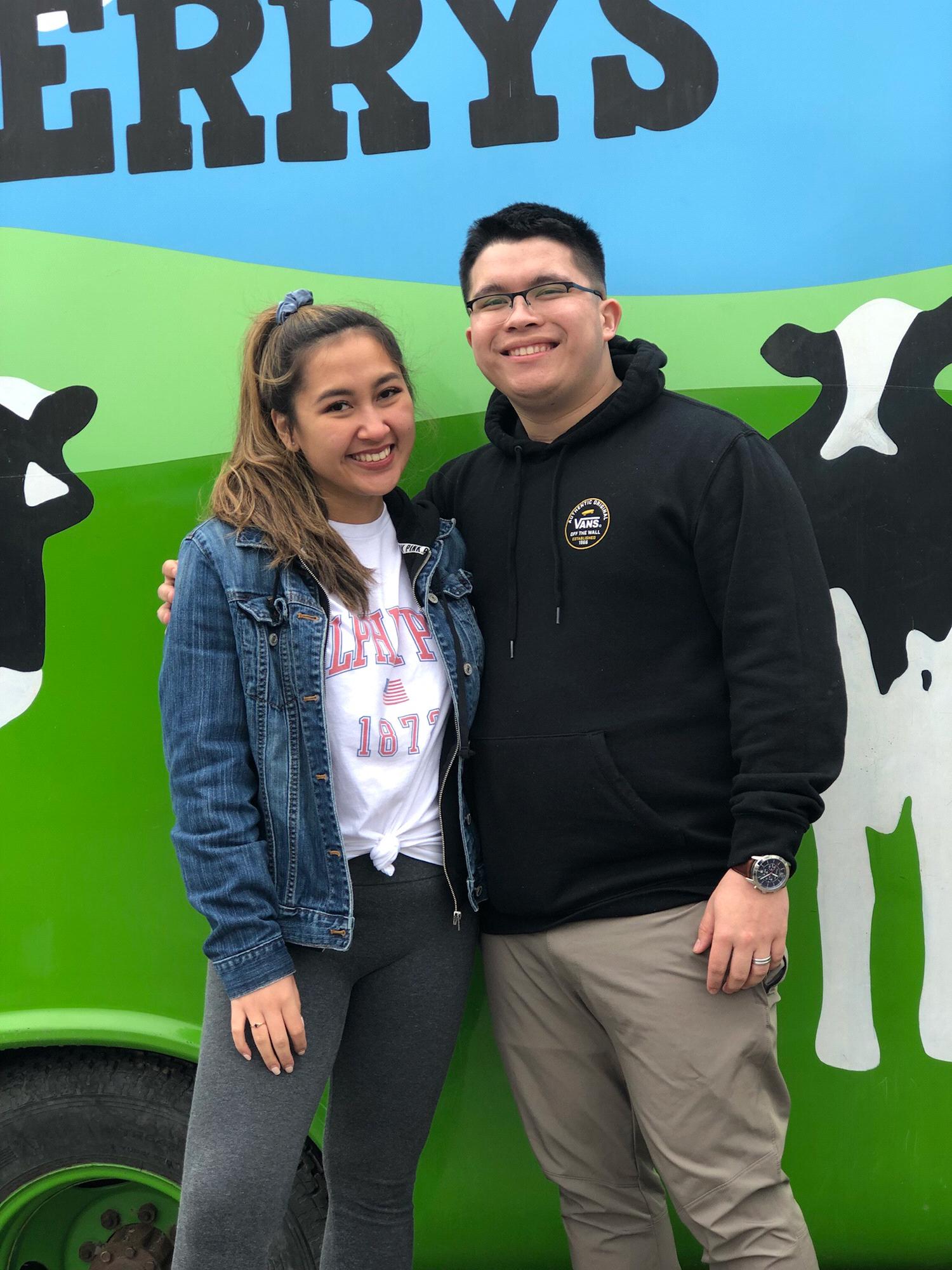 At The Ben and Jerry’s factory, aka the best stop on our weekend in Vermont - March 30, 2019