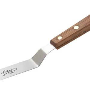 Ateco Offset Spatula, Wood Handle