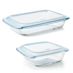 OXO Square and Rectangular Baking Dishes with Lids