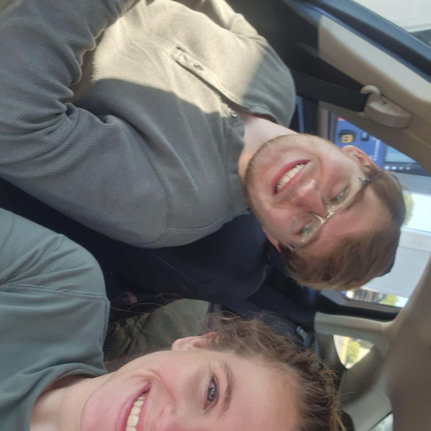 Car selfie!