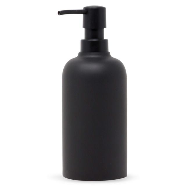 Yew Design Matte Black Soap Dispenser for Bathroom (15oz) Hand Soap Dispenser