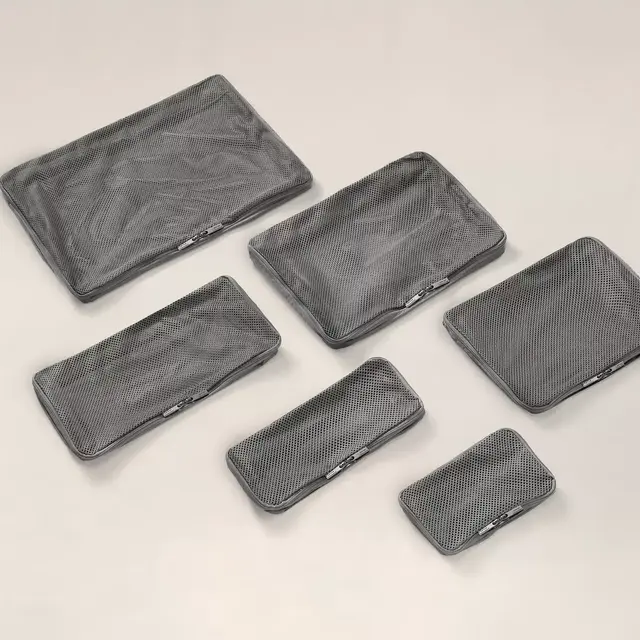 Away Luggage: The Insider Packing Cubes (Set of 6)-Asphalt
