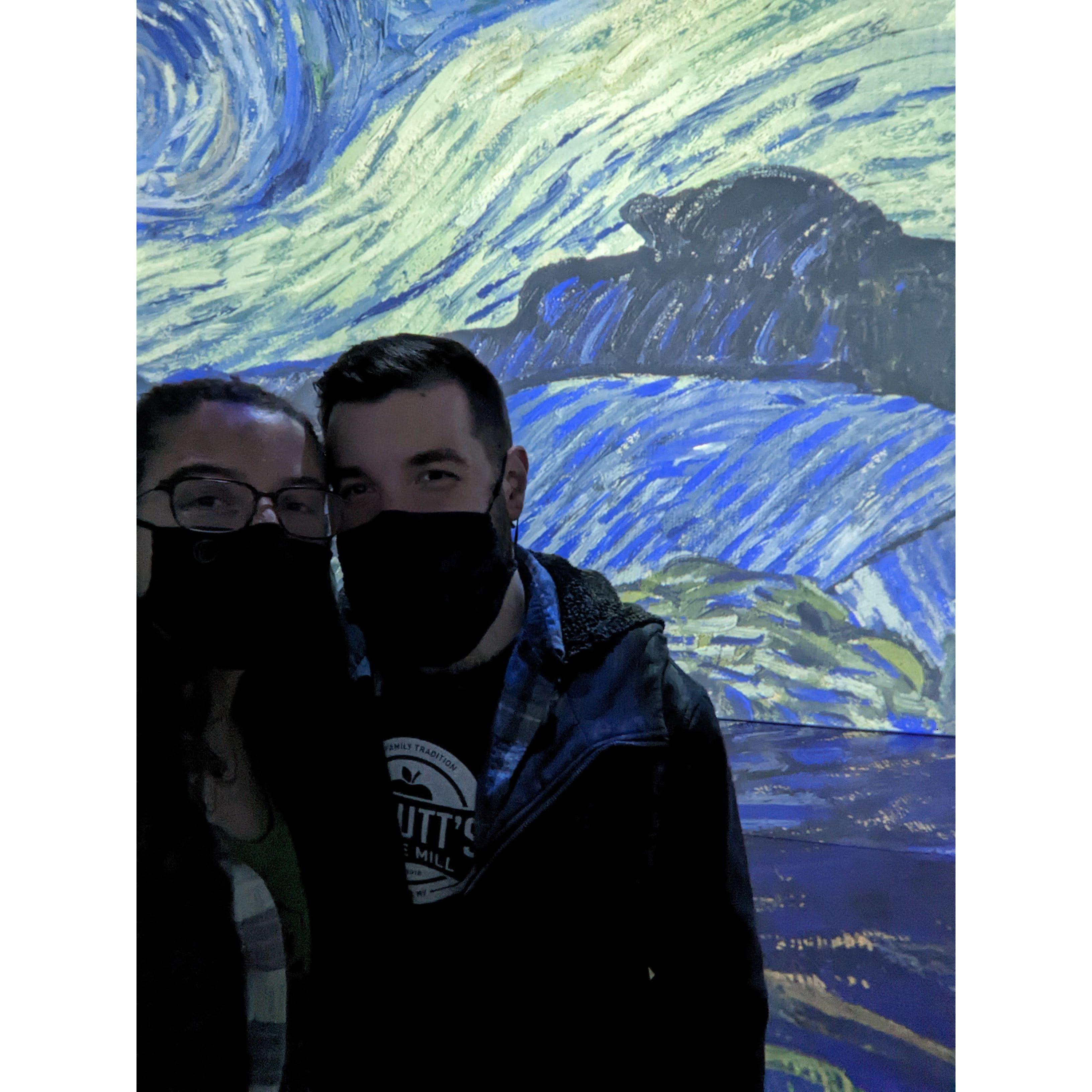 Rochester Van Gogh Exhibit for Valentines Day <3