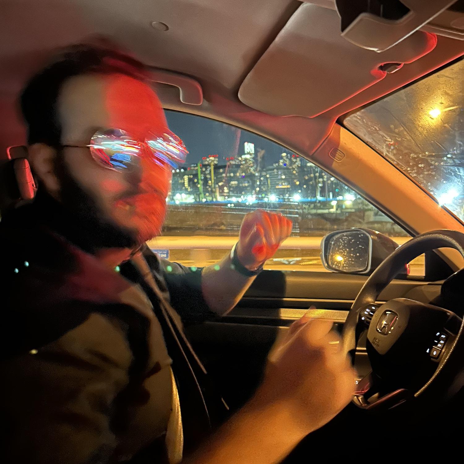 Post-Katb Ktab car drive