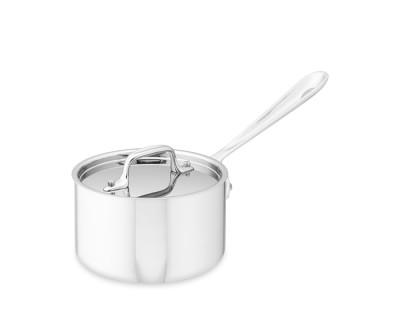 All-Clad Tri-Ply Stainless-Steel Saucepan (2 qt)