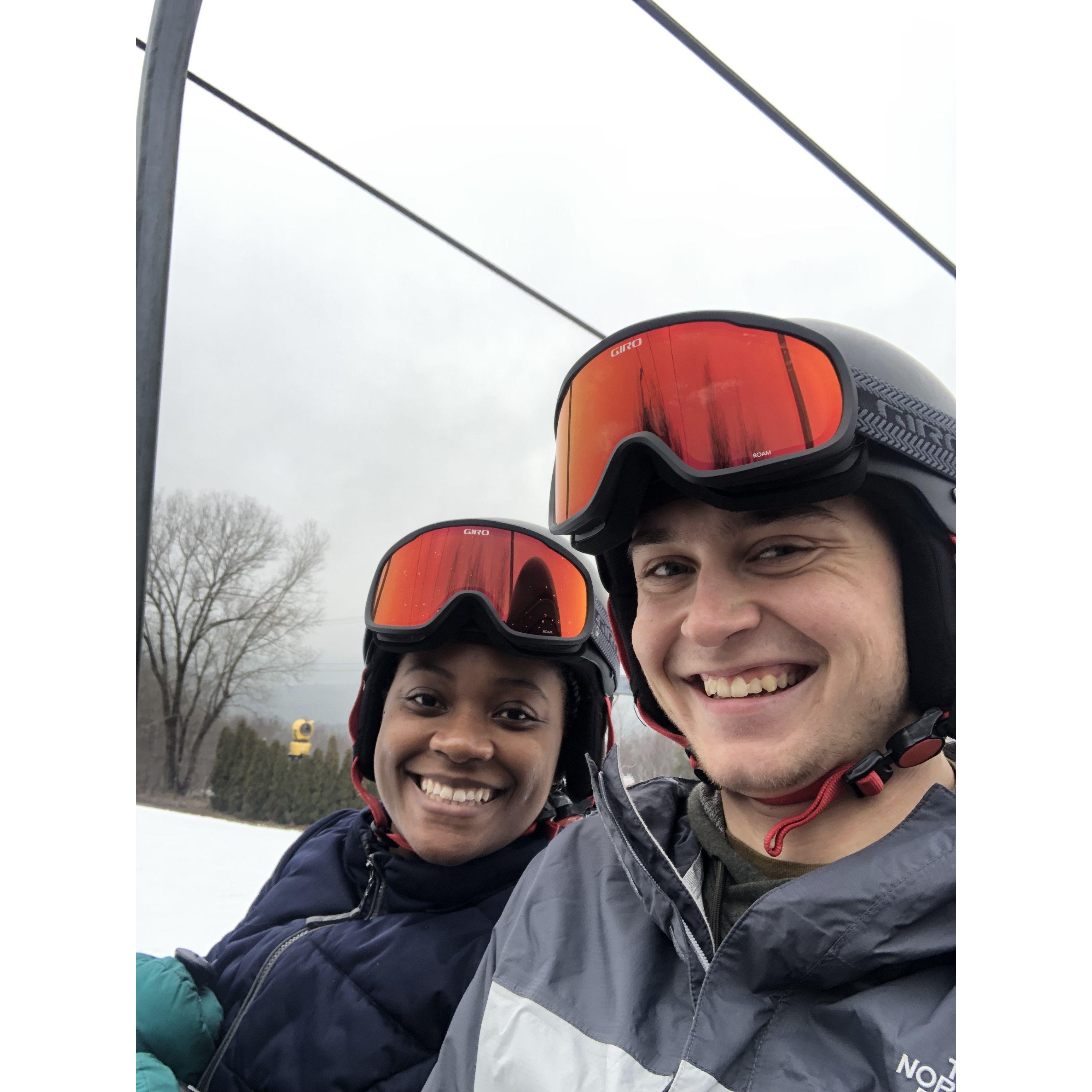Lets (attempt) go skiing!