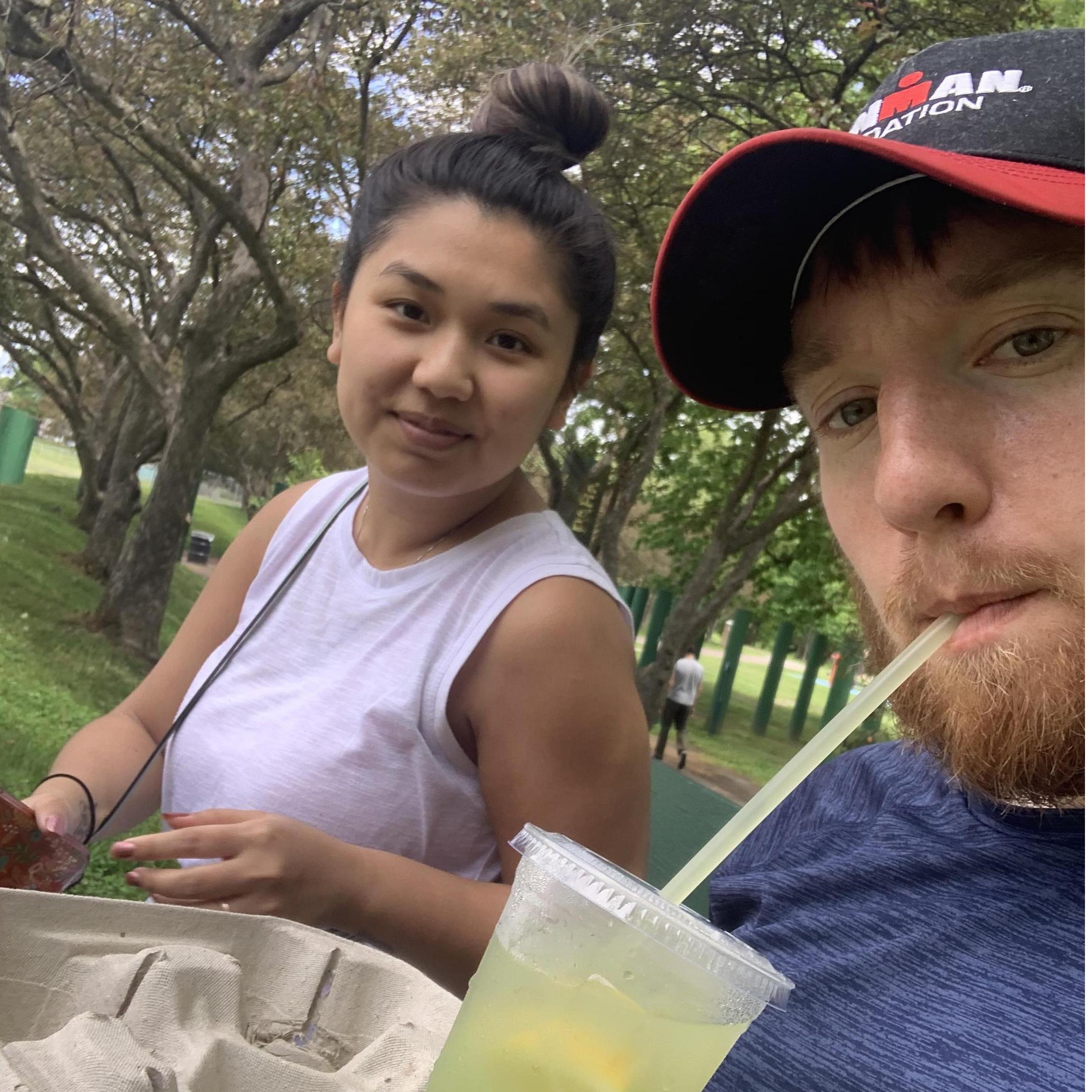 Quarantine 2019 with Lemonade and Sam's beard