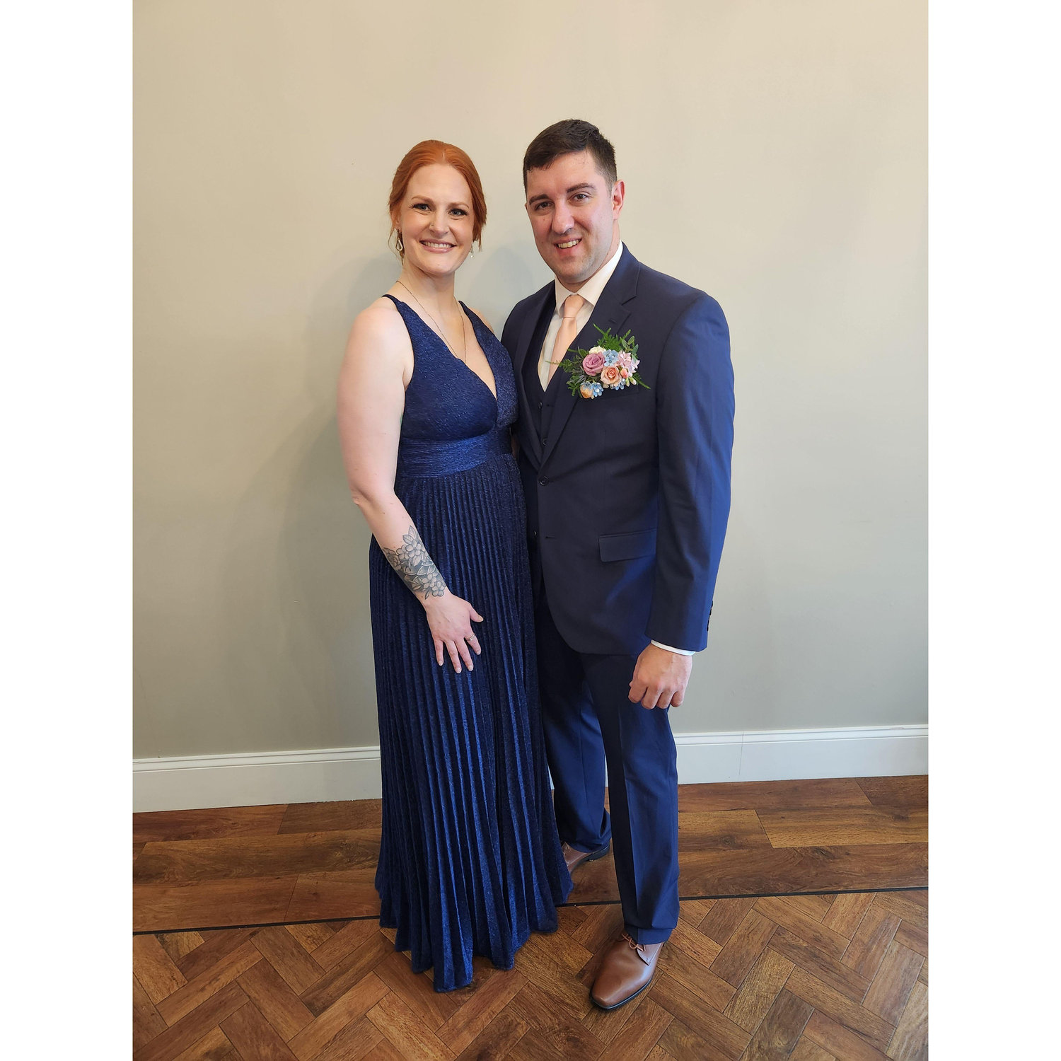 Attending our friend's wedding in April 2024