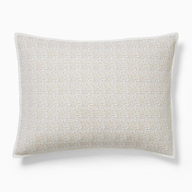 Reflections Matelasse Origin, Standard Sham, White