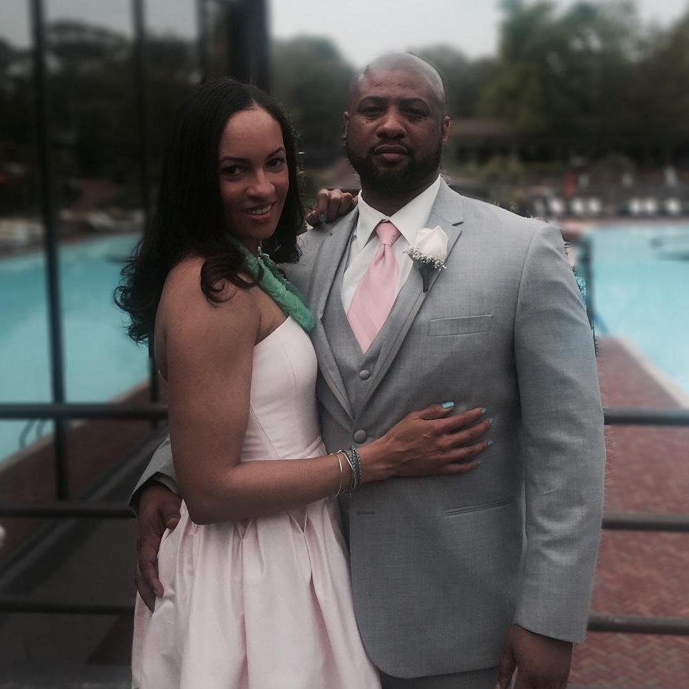 The first wedding we attended together.