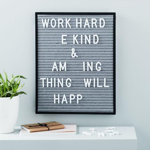Vaughn Felt Letter Board