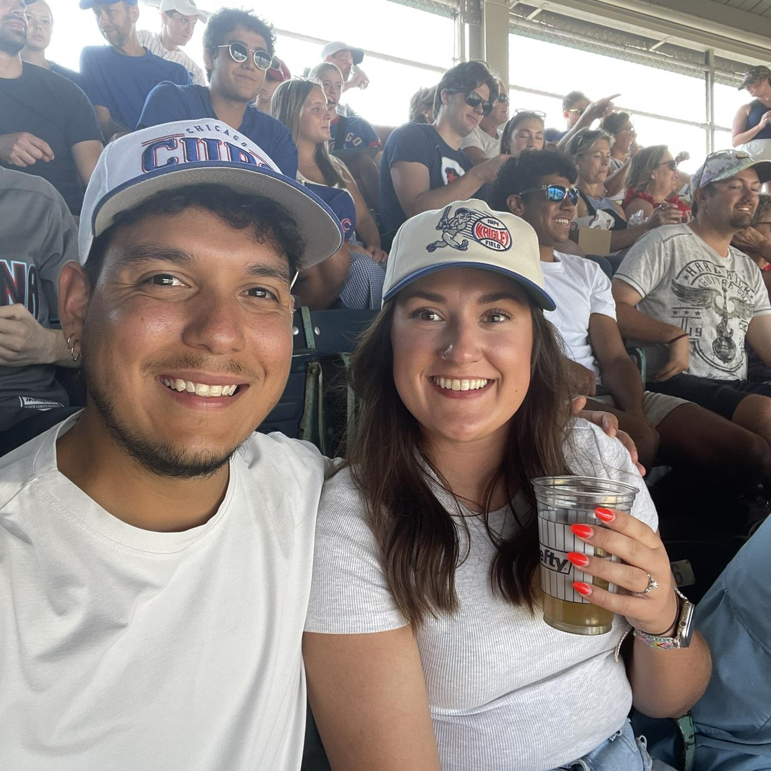 Decided we want to visit all of the MLB stadiums- this was at Wrigley Field summer of 2024