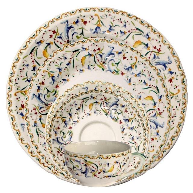 Gien Toscana Five Piece Setting