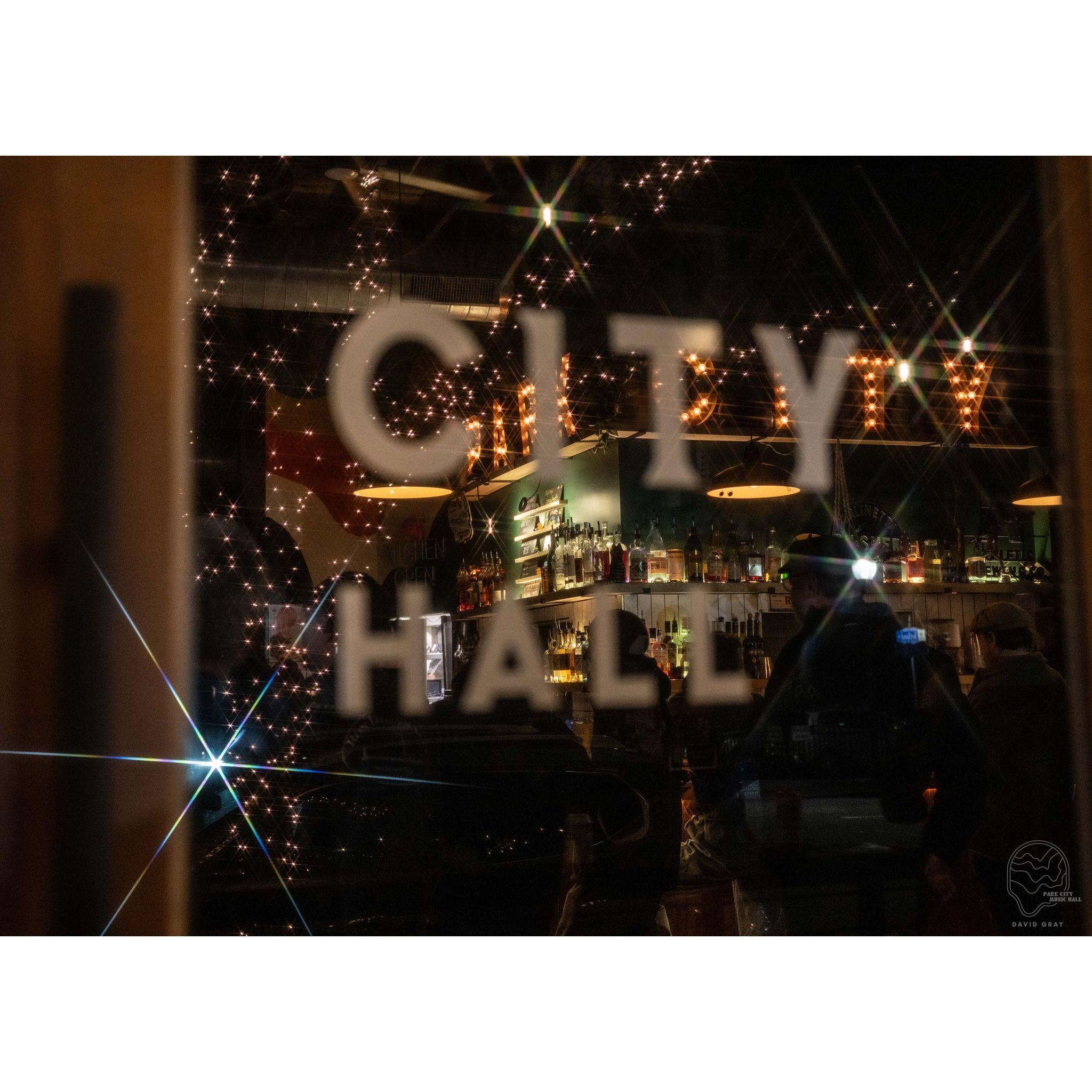 A peek inside the venue