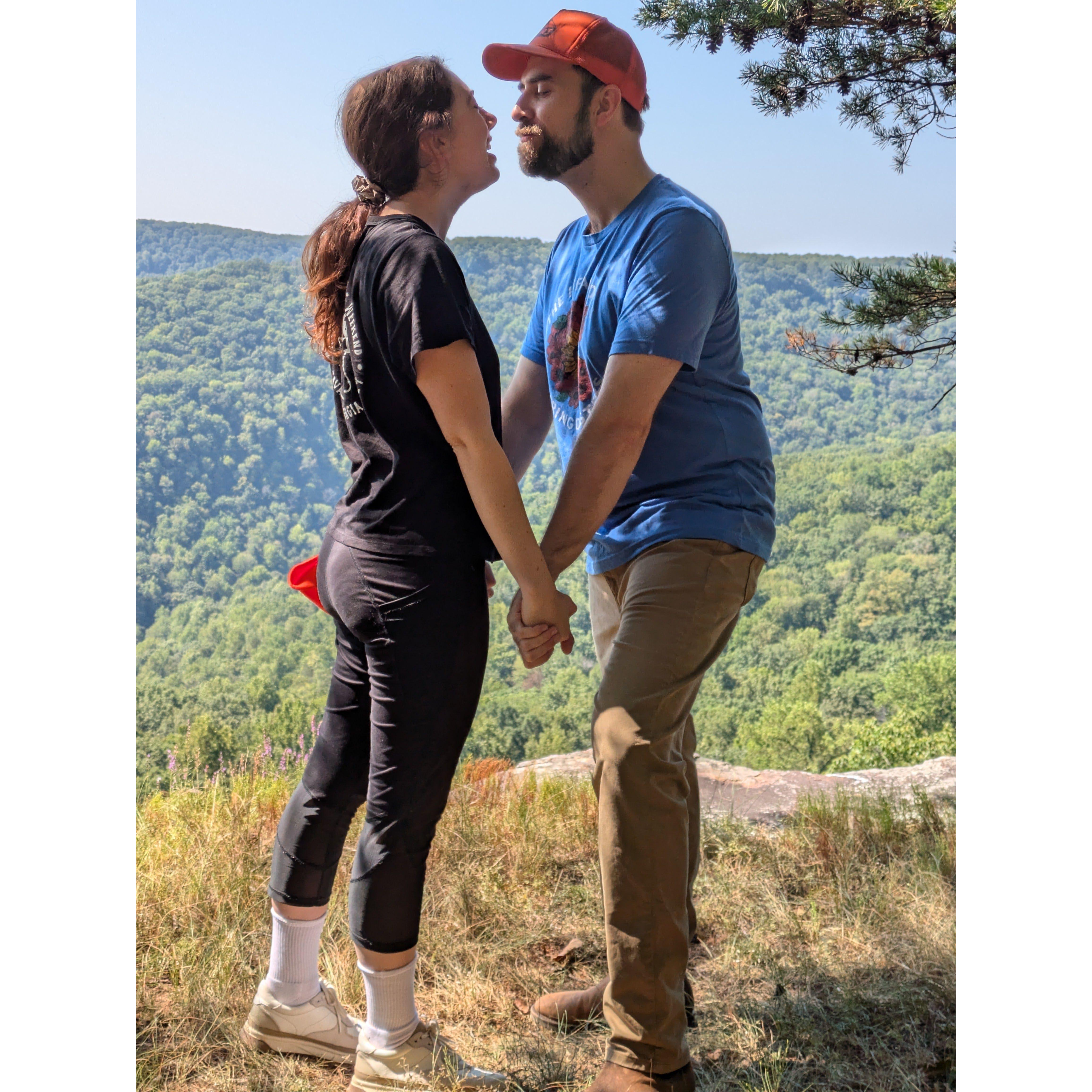 Finding the perfect spot for our vows
