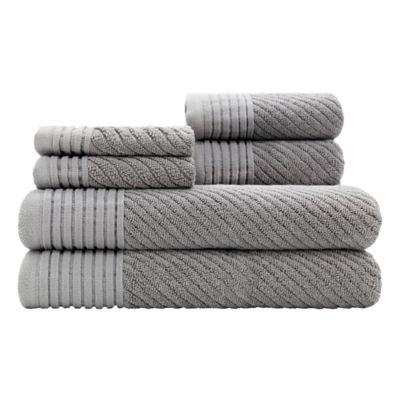 BEACON GREY S/6 TOWELS