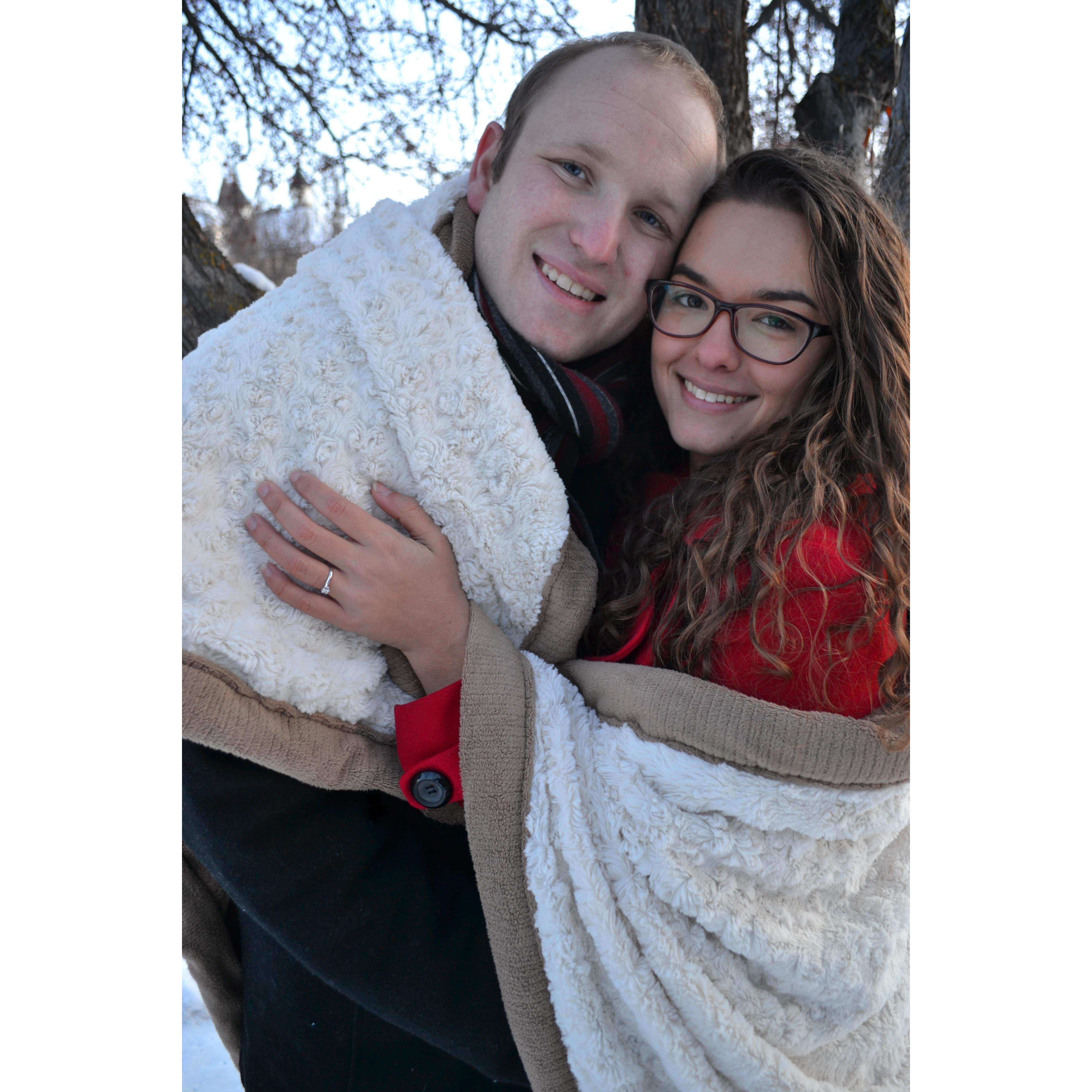 It was the coldest day of the season!