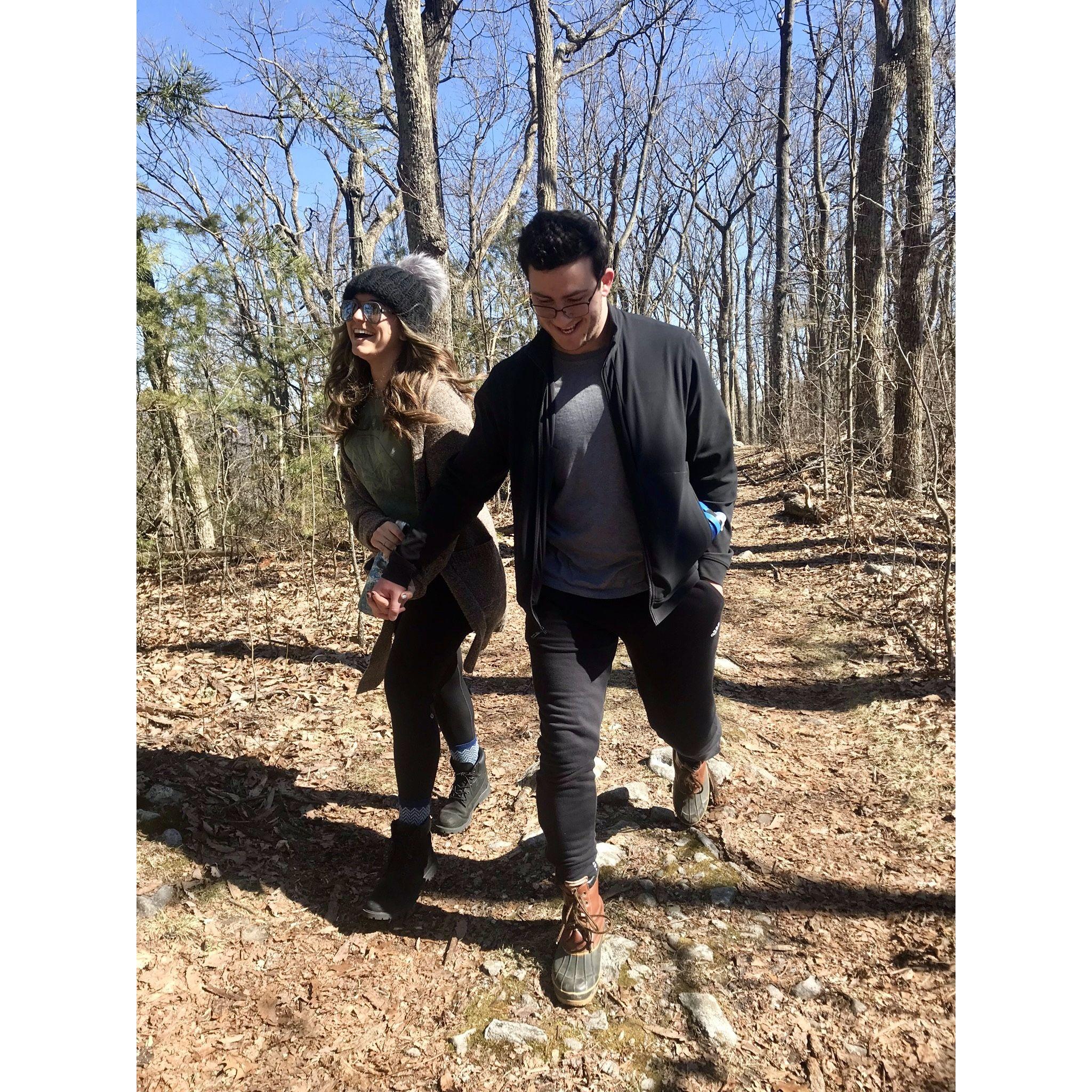 Sometime not long after we first met on a weekend trip to Luray, VA in March 2019!