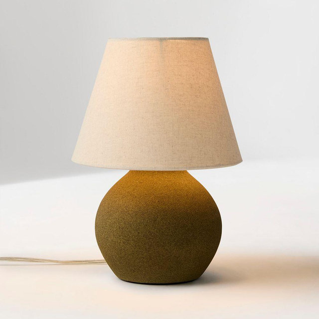 Elsa Table Lamps, Table Lamp, 12.5 Inches High, Ceramic, Green