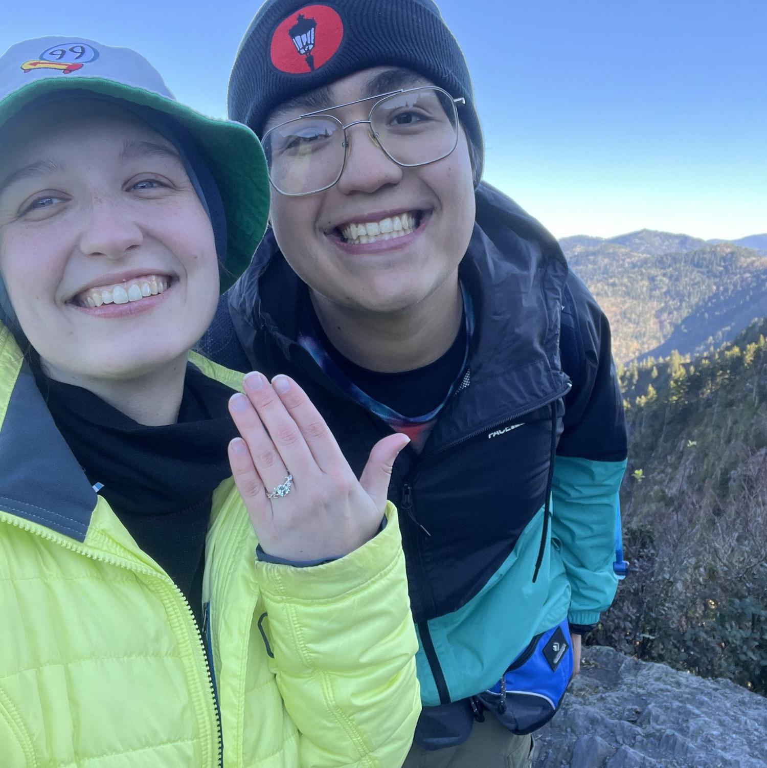Engaged! Appalachian Trail to Charlie's Bunion