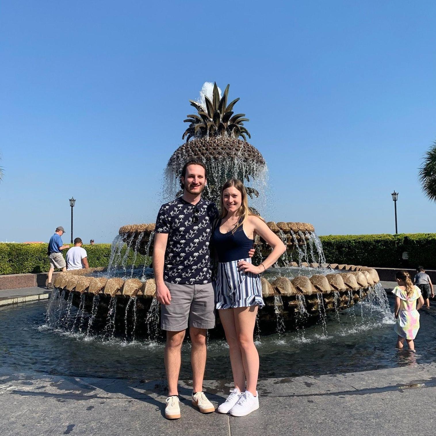 Caitlyn and Anthony visited Charleston, SC in 2022 where he would surprise her by proposing.