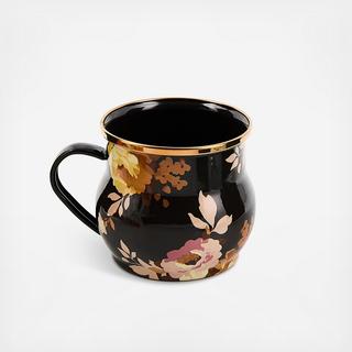 Wild Rose Brown Stainless Steel Mug
