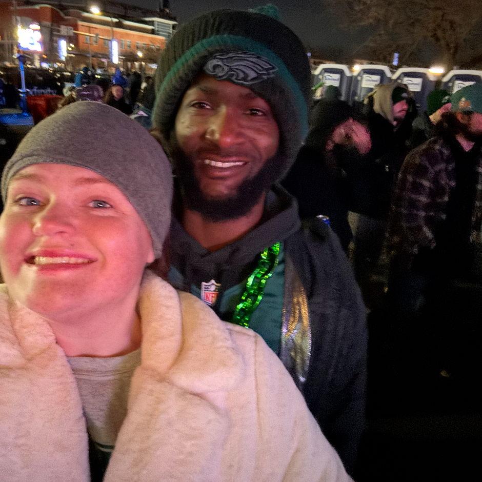 Celebrating the Eagles Superbowl Win!!!!