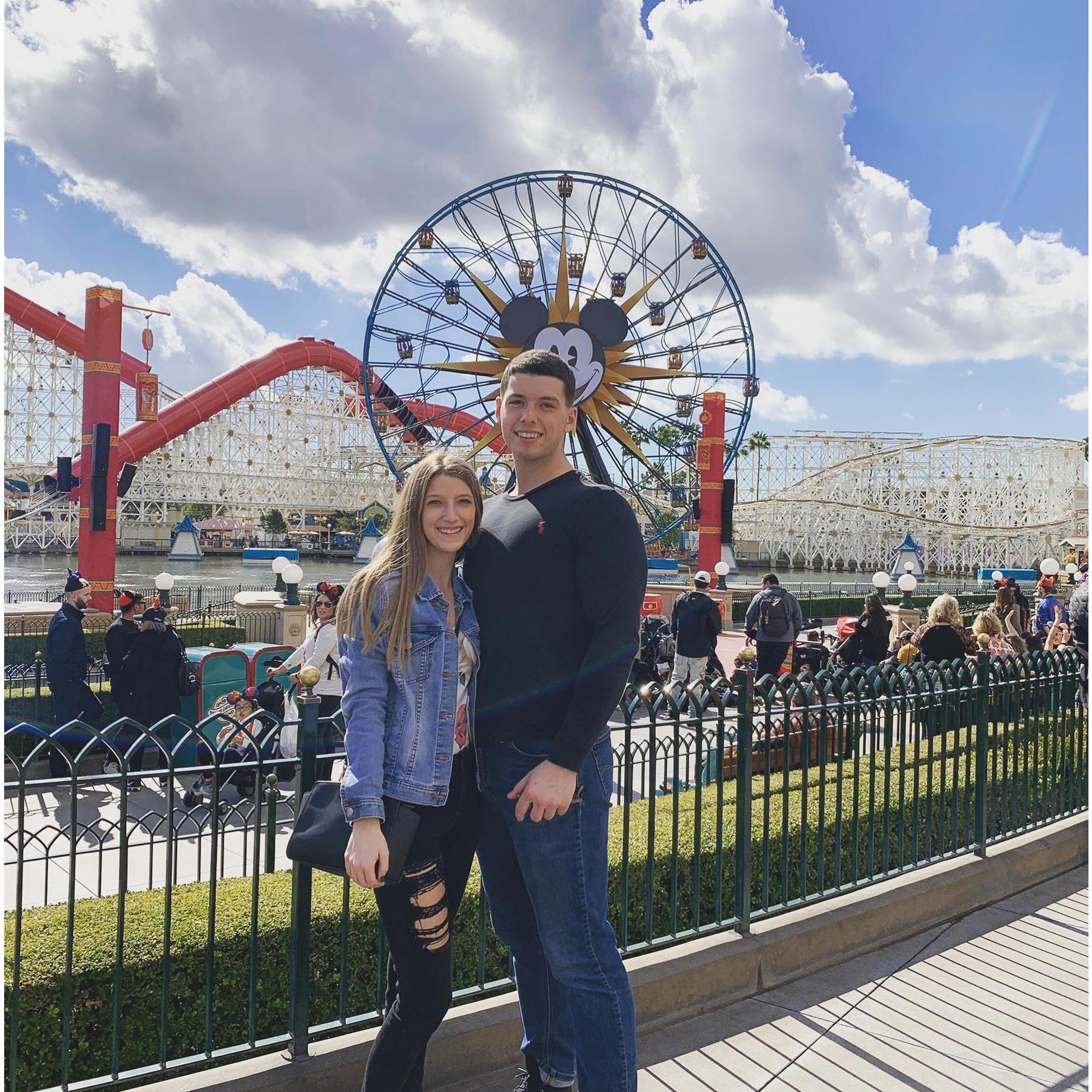 Our first time at Disneyland