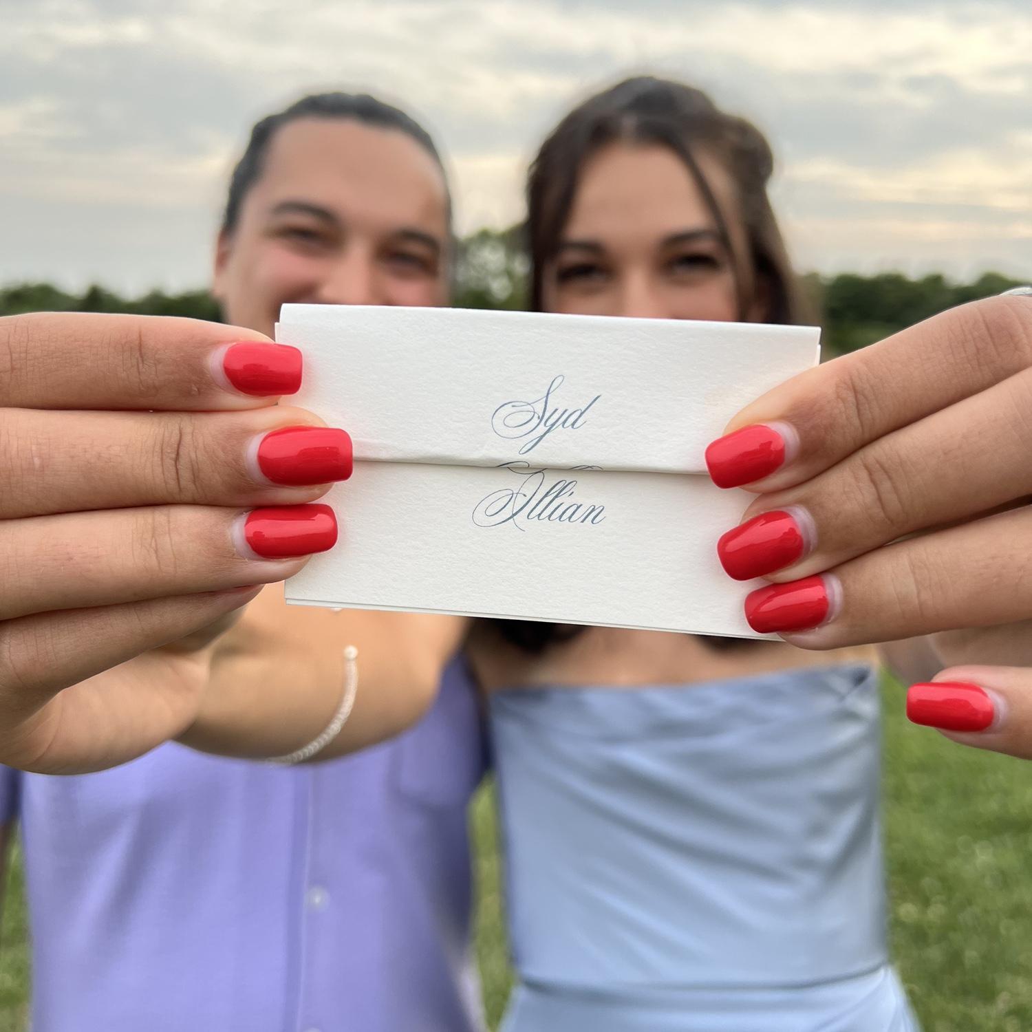 Foreshadowing at Brenna’s wedding…