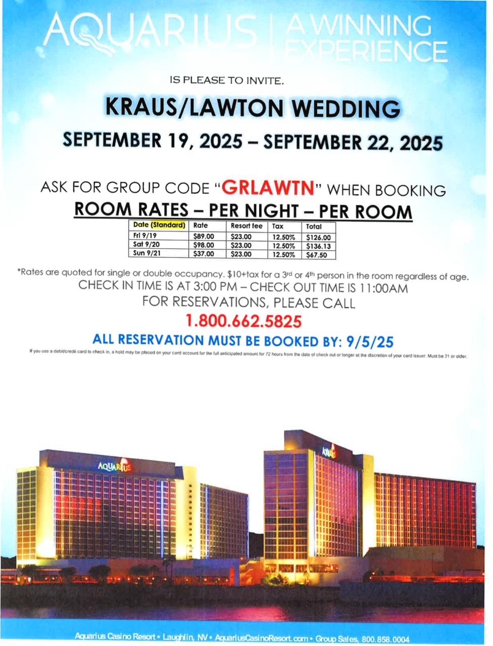 The Wedding Website of Scott Lawton and Katelynn Kraus