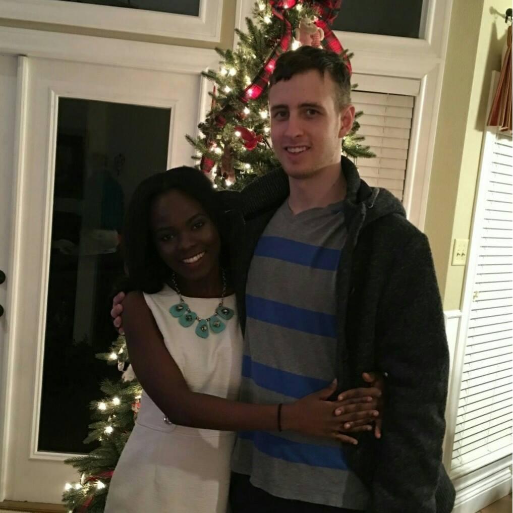 After church on Christmas day 2015 with the Burns.