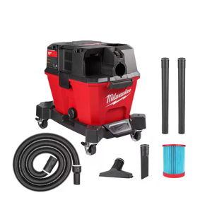 Milwaukee M18 FUEL 6 Gal. Cordless Wet/Dry Shop Vacuum with Filter, Hose, and Accessories 0910-20 - The Home Depot