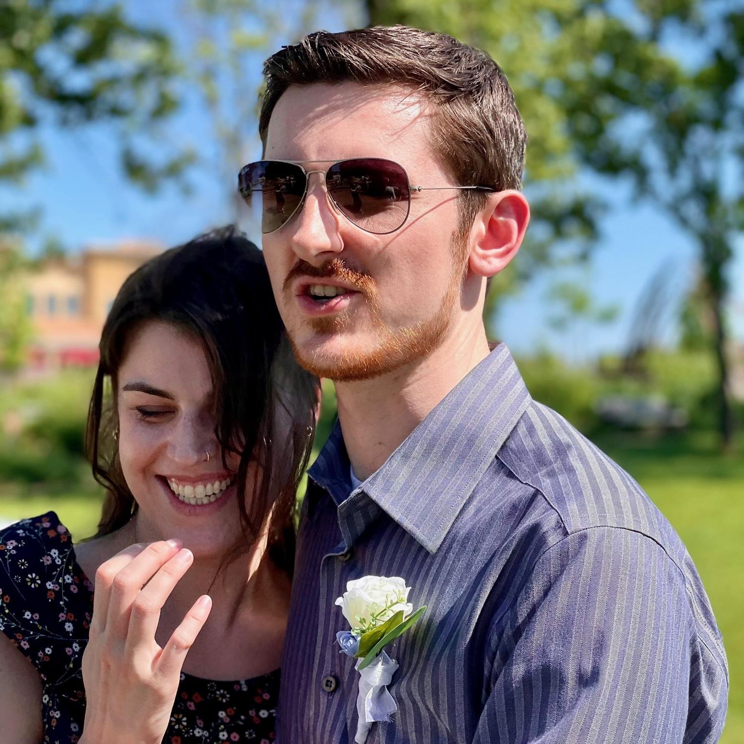 Fun in the sun at Chase and Isabel's Wedding