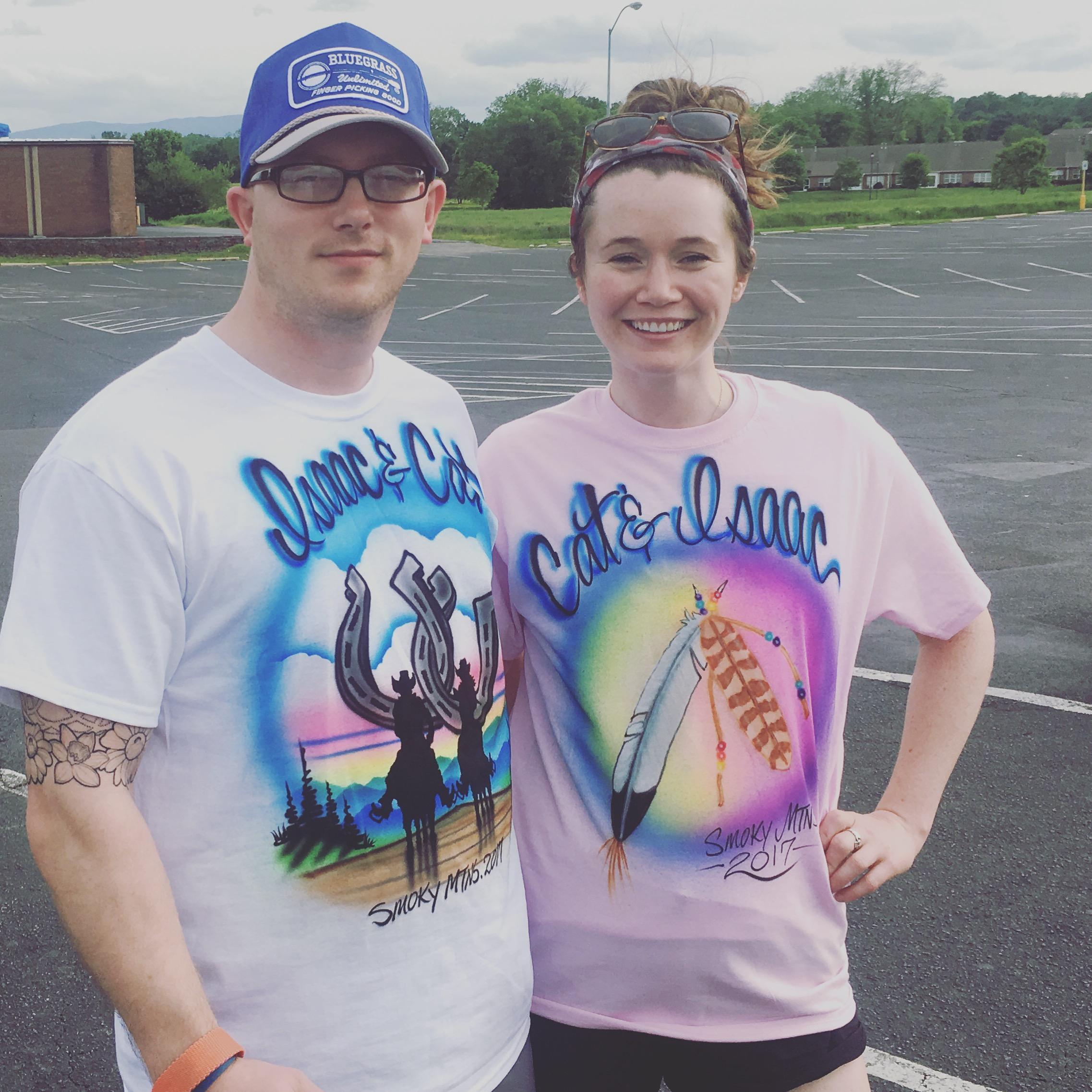 Whooee!! T-shirt game is on point.
