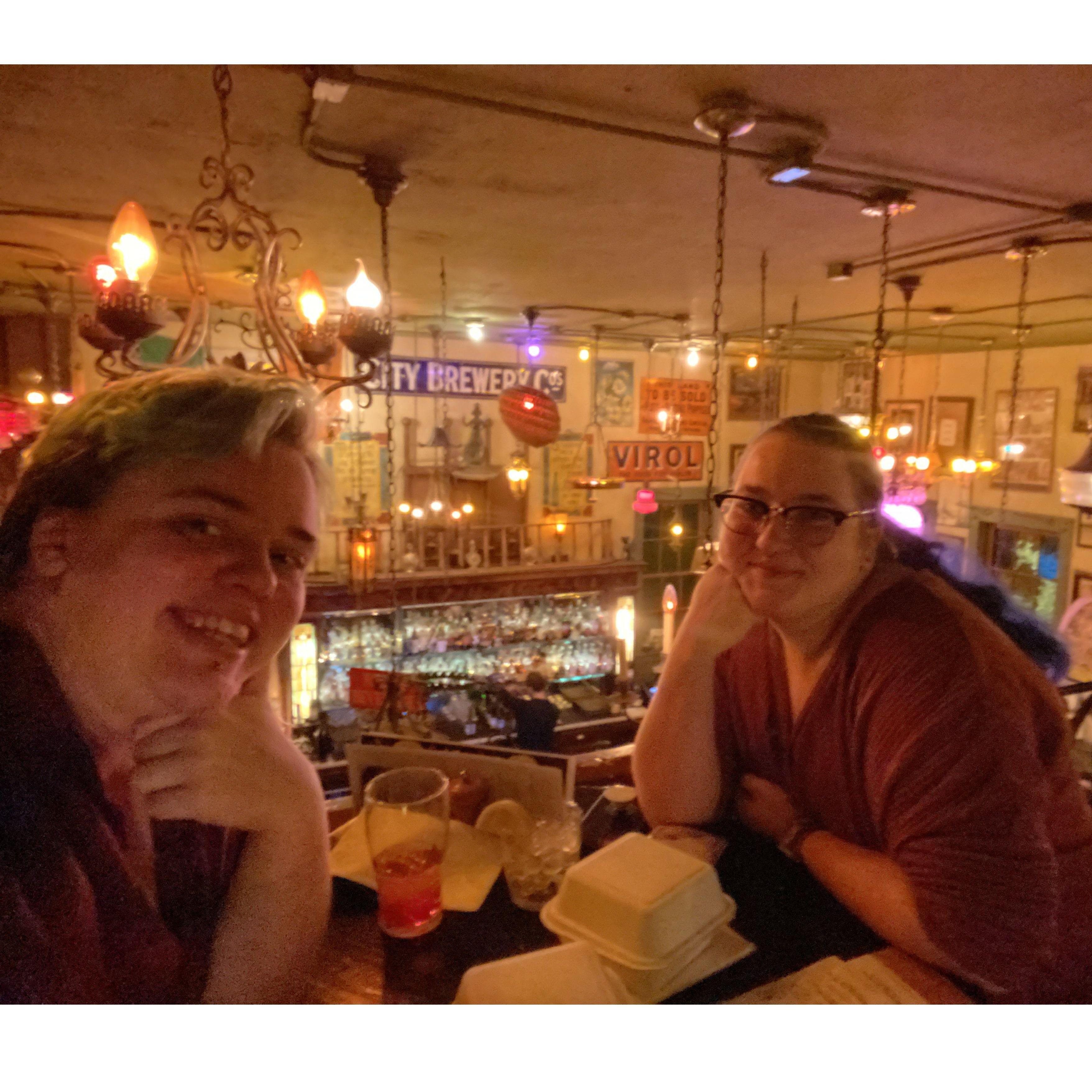 Anniversary Dinner at McMenamins St John Theater and Pub, November 2022