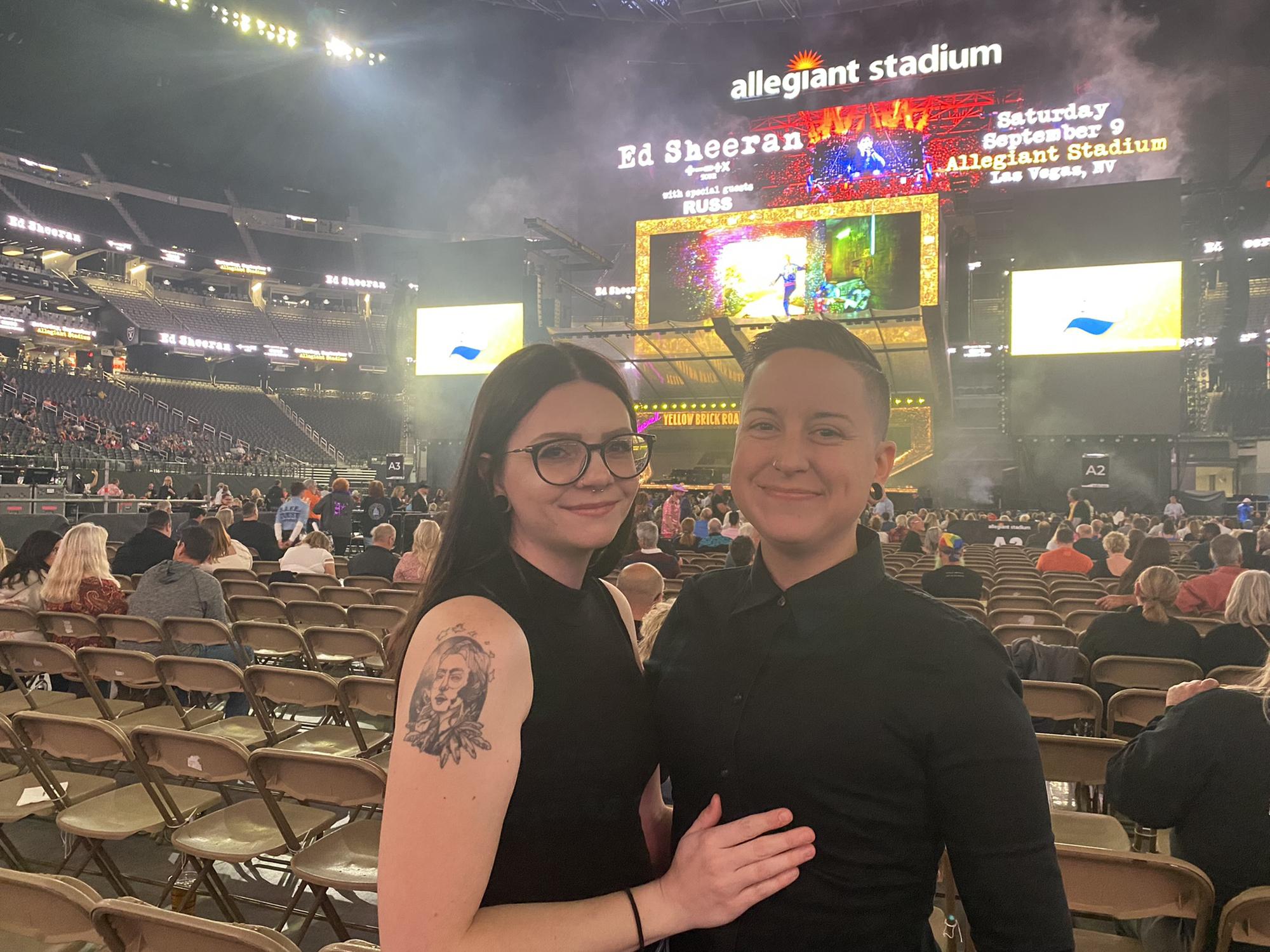 Our first concert together