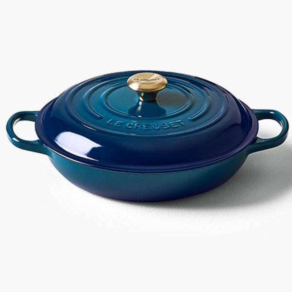 Le Creuset Signature Braiser - Agave, 3 1/2 qt.